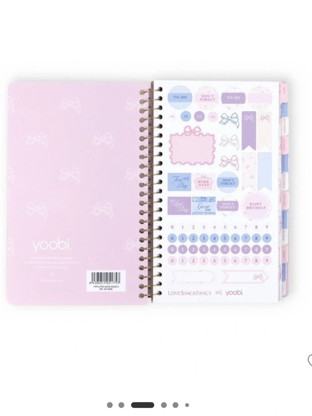 LoveShackFancy × Target  Blooming Heirloom Ditsy 2026-27 Planner + Pen